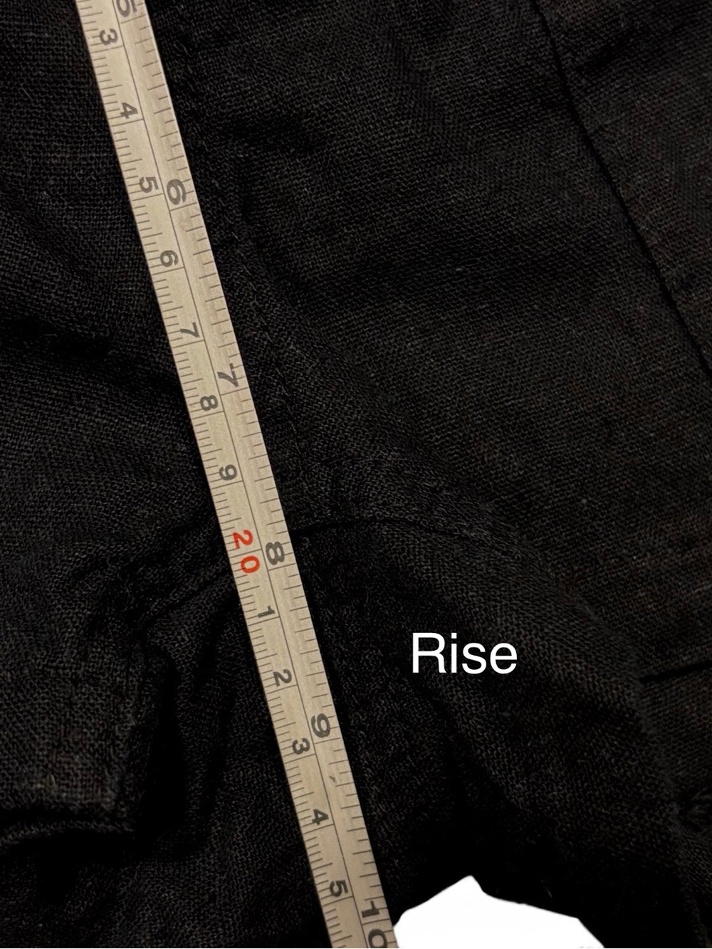 Roxy Black Linen Blend Shorts - Size Small - Picture 8 of 8